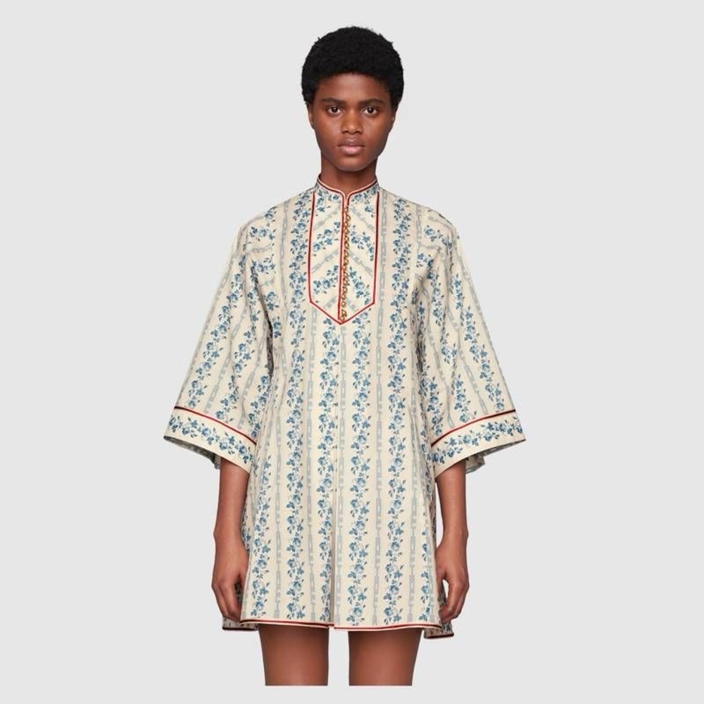 Gucci Rosebud Kaftan - Size 46